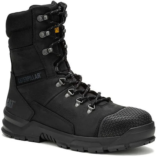 Cat Men's Accomplice X 8" Steel Toe WP Work Boot - Black - P91641