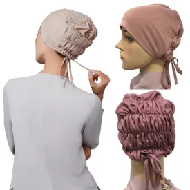 Elastic Jersey Hijab Underscarf Cap