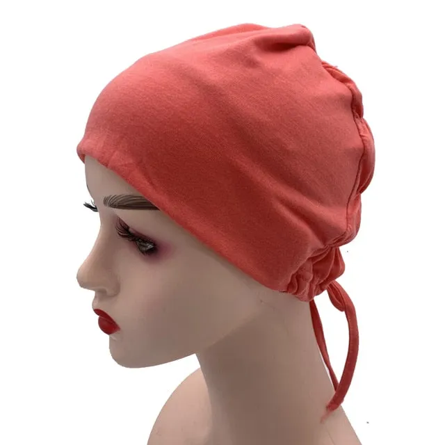 Elastic Jersey Hijab Underscarf Cap