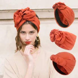Elegant Cotton Headband Headscarf Cap
