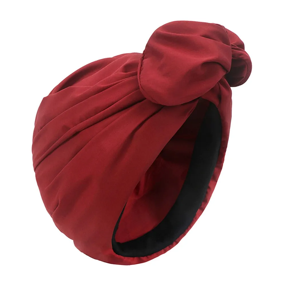 Elegant Cotton Headband Headscarf Cap
