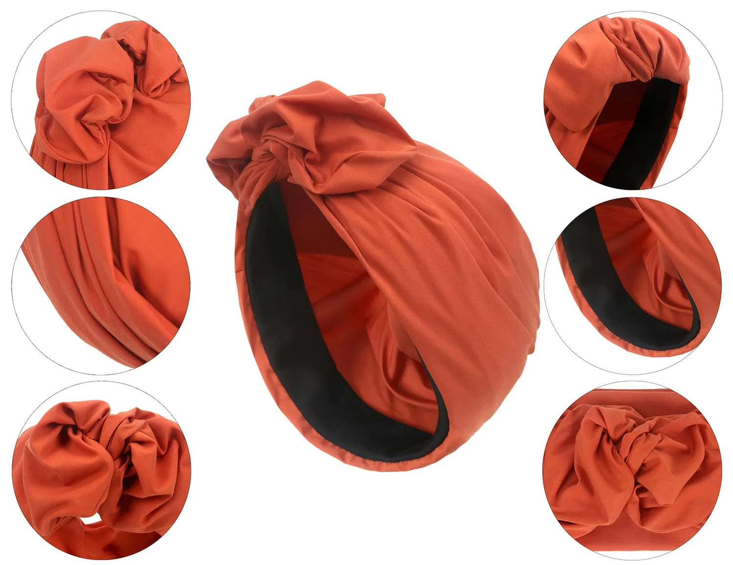 Elegant Cotton Headband Headscarf Cap