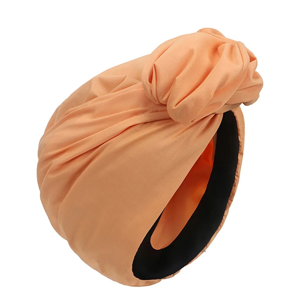 Elegant Cotton Headband Headscarf Cap