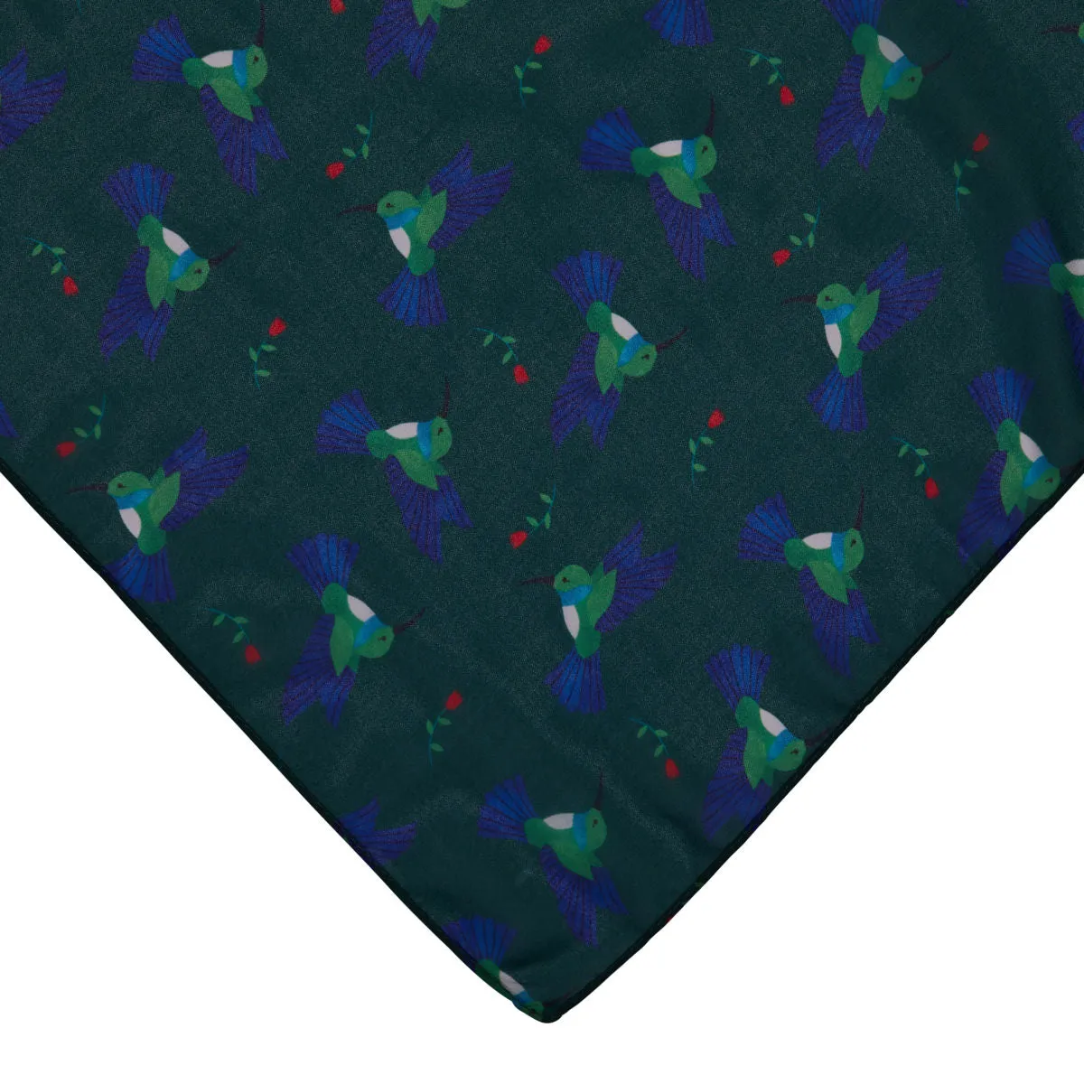 Erstwilder Hyacinth Hummingbird Large Neck Scarf