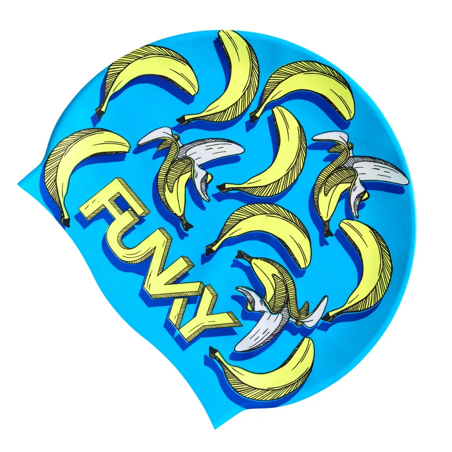 Funky Silicone Swimming Cap FYG017N - B1