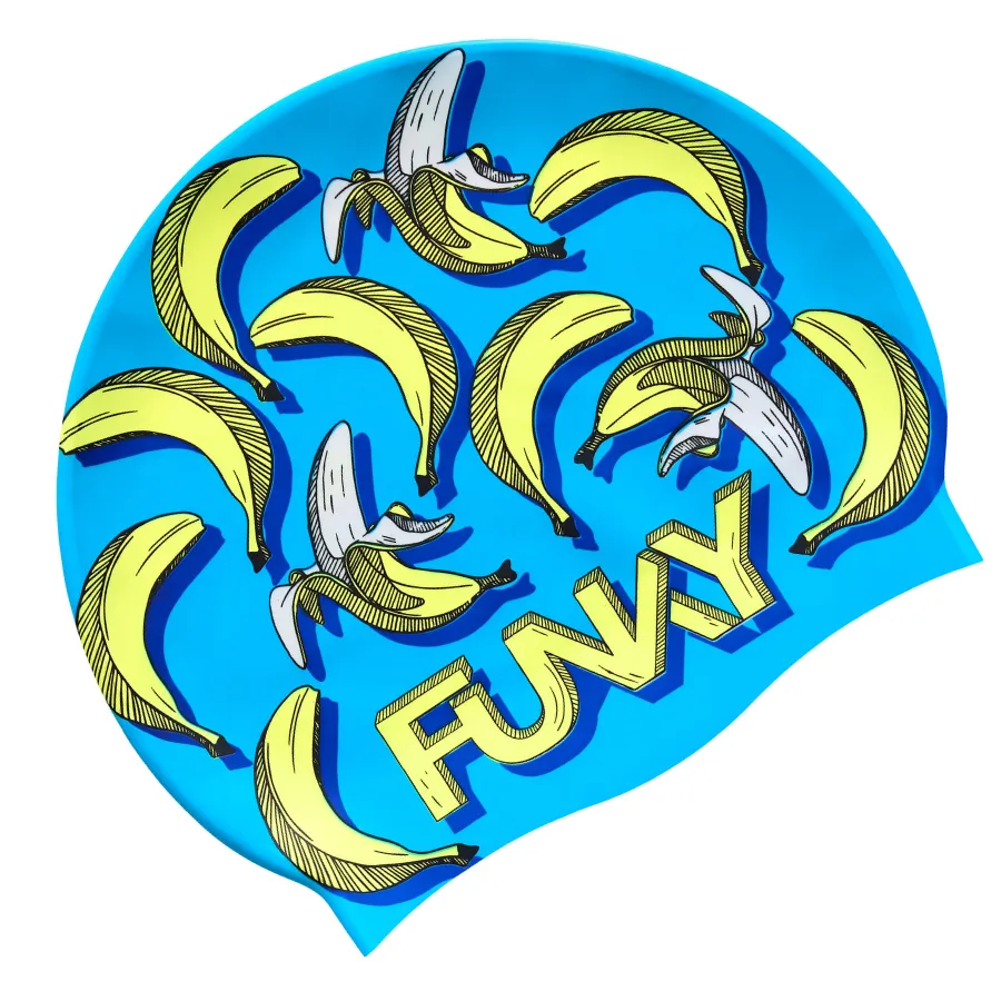 Funky Silicone Swimming Cap FYG017N - B1