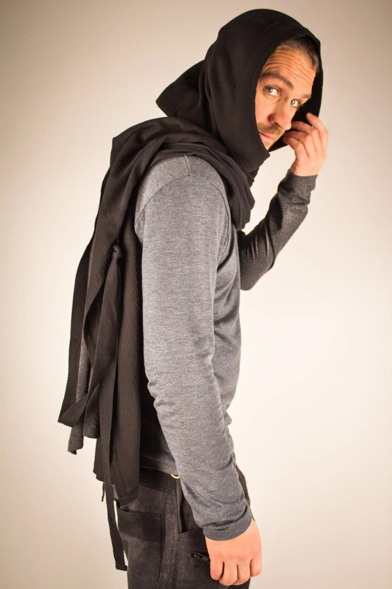 Kimono Hood Scarf Asashin