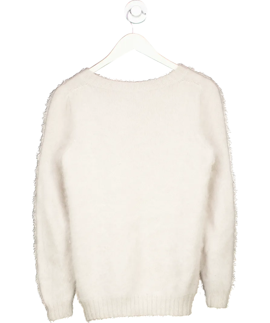 Patrizia Pepe Beige Wool Sweater UK 12