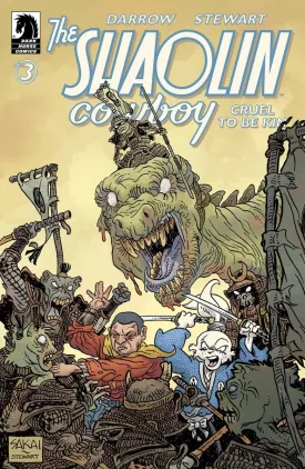 Shaolin Cowboy Cruel To Be Kin #3 (Of 7) Cover B Sakai