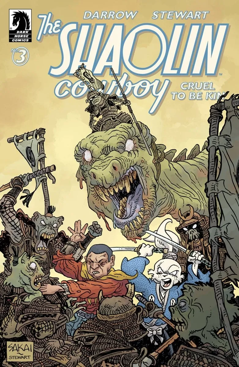 Shaolin Cowboy Cruel To Be Kin #3 (Of 7) Cover B Sakai