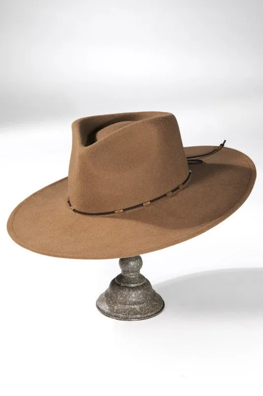 The Britt Panama Hat (Olive)