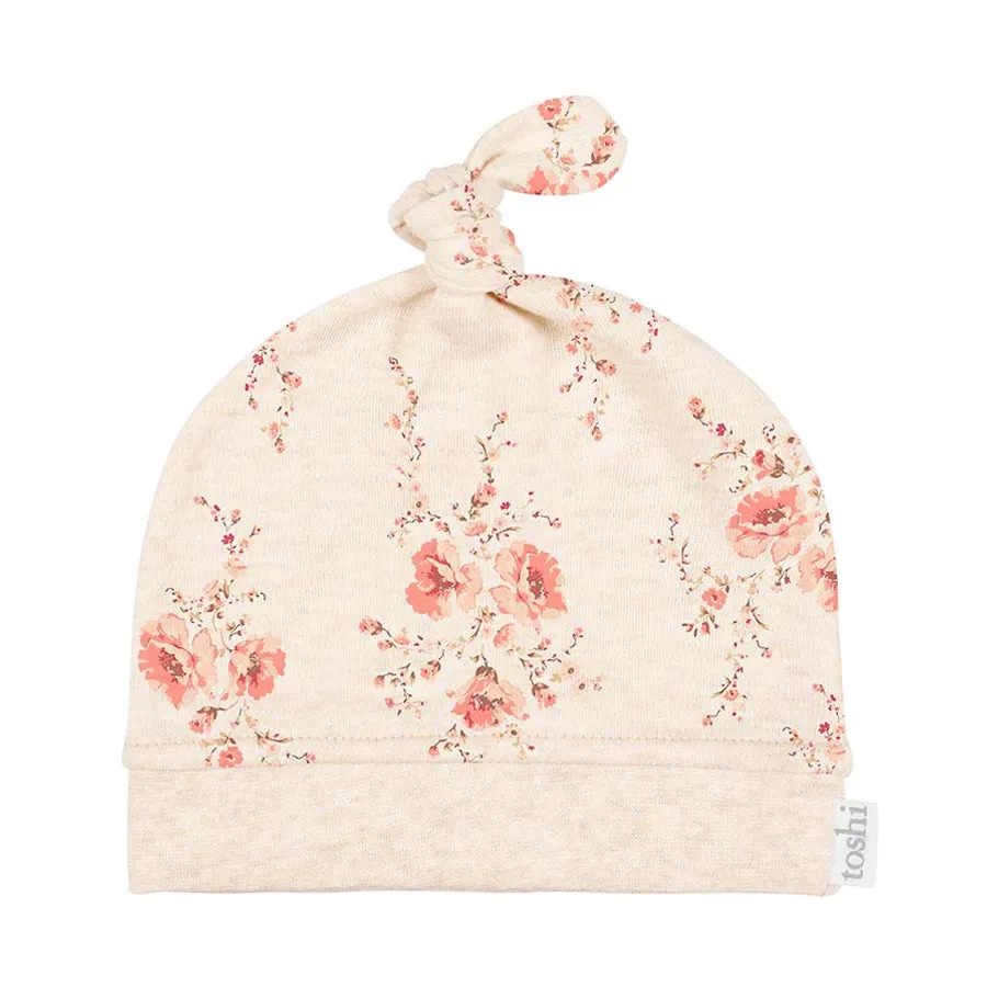 Toshi Baby Beanie - Rustic Rose