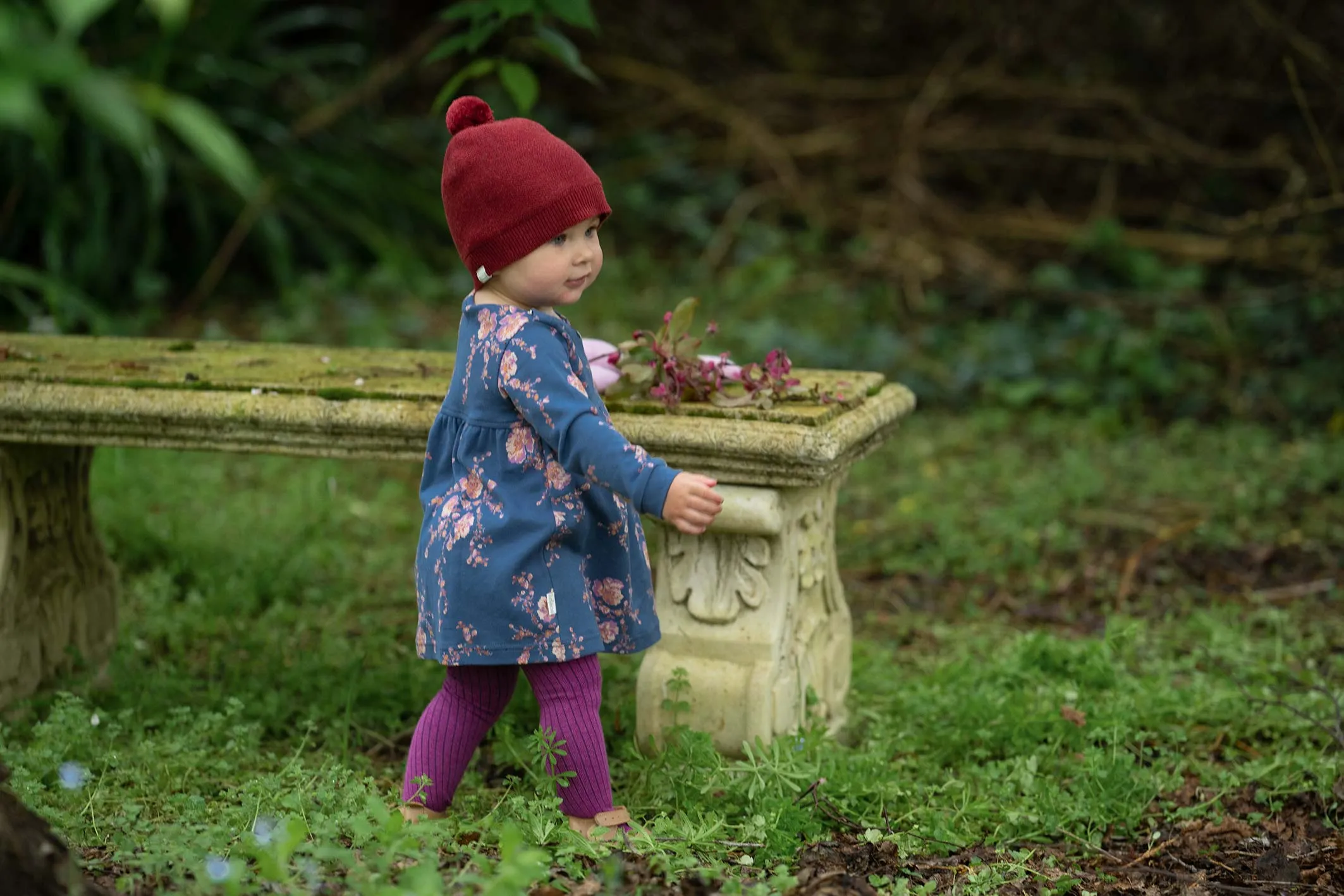 Toshi Organic Beanie - Love / Rosewood