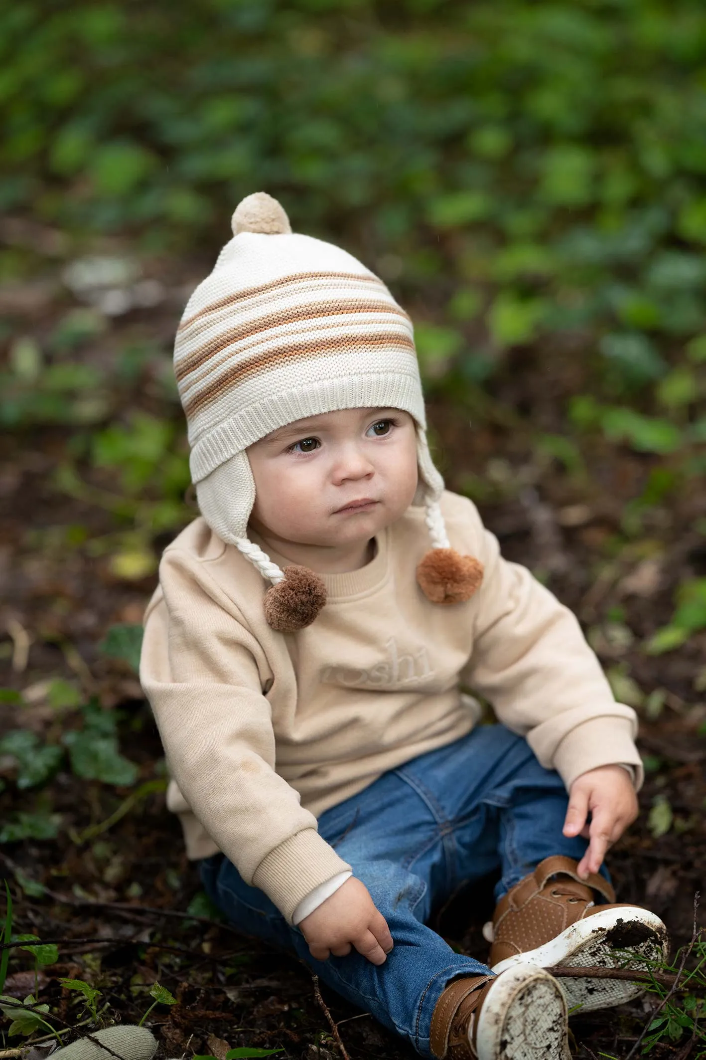 Toshi Organic Earmuff - Fantasy / Feather
