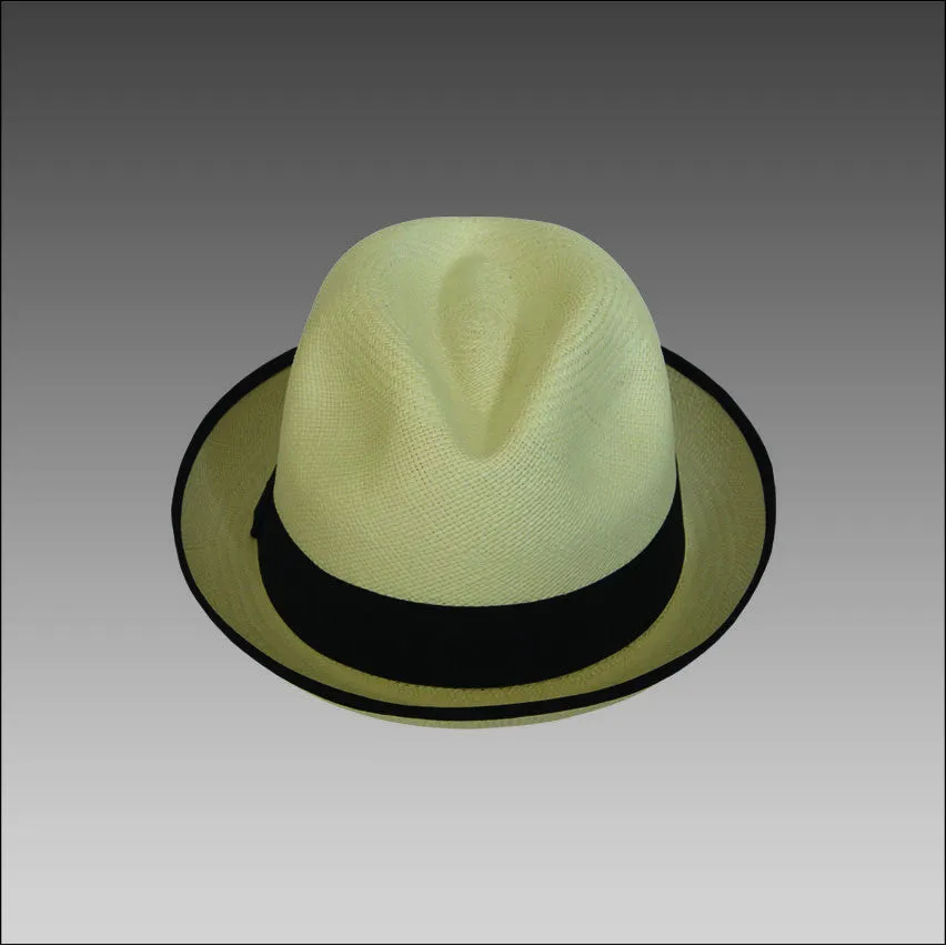 Tumia Trilby Panama Hat - White